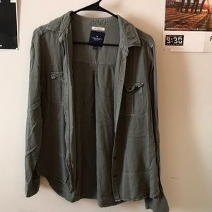 Army Green Boyfriend Fit Jacket
